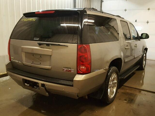 1GKFK16377J231286 - 2007 GMC YUKON XL K TAN photo 4