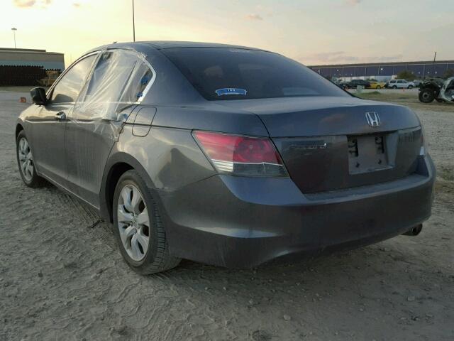 JHMCP26718C050729 - 2008 HONDA ACCORD EX GRAY photo 3