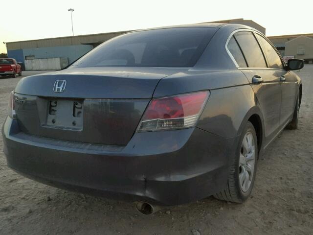 JHMCP26718C050729 - 2008 HONDA ACCORD EX GRAY photo 4