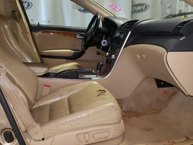 19UUA66275A054294 - 2005 ACURA TL GOLD photo 5