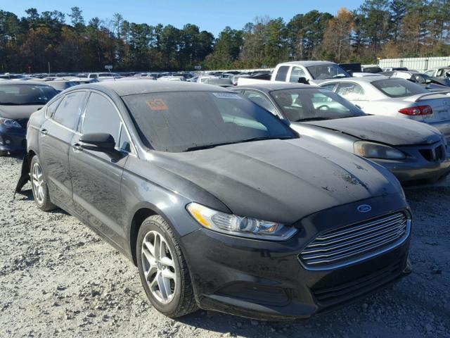 3FA6P0H78ER289889 - 2014 FORD FUSION SE BLACK photo 1