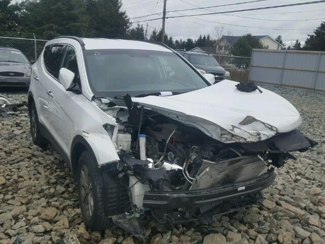 5XYZUDLBXGG374104 - 2016 HYUNDAI SANTA FE S 白色 照片 1