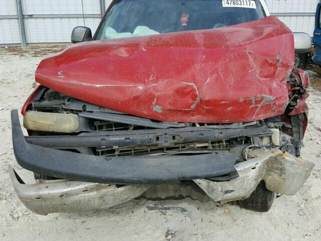 2GCEC19T3Y1164245 - 2000 CHEVROLET SILVERADO BURGUNDY photo 7