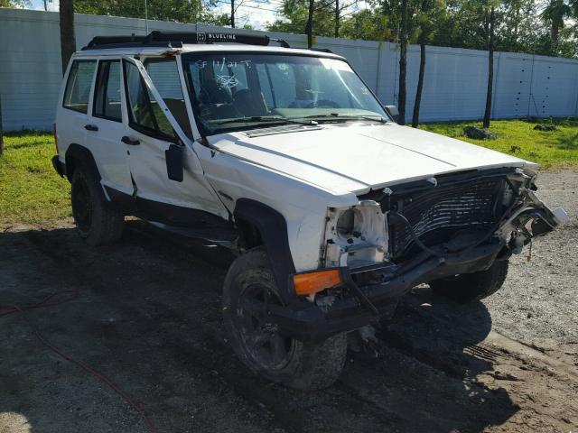 1J4FT68S7TL285013 - 1996 JEEP CHEROKEE S WHITE photo 1