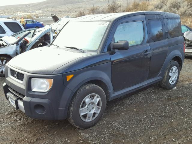 5J6YH28316L009975 - 2006 HONDA ELEMENT LX BLACK photo 2