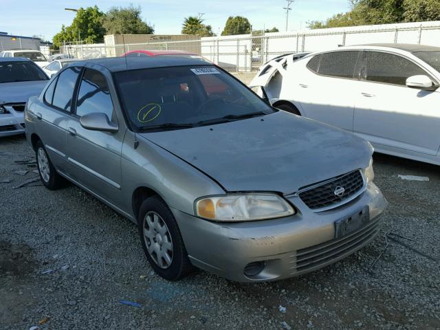 3N1CB51D42L641263 - 2002 NISSAN SENTRA XE GRAY photo 1