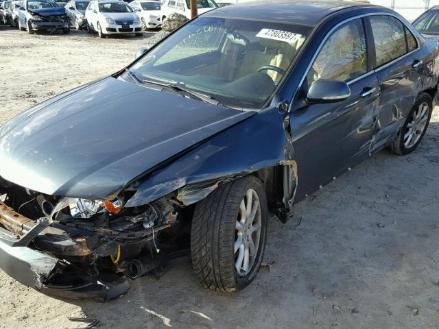 JH4CL96946C014813 - 2006 ACURA TSX GRAY photo 9