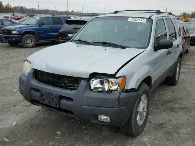 1FMYU931X3KB88899 - 2003 FORD ESCAPE XLT GRAY photo 2