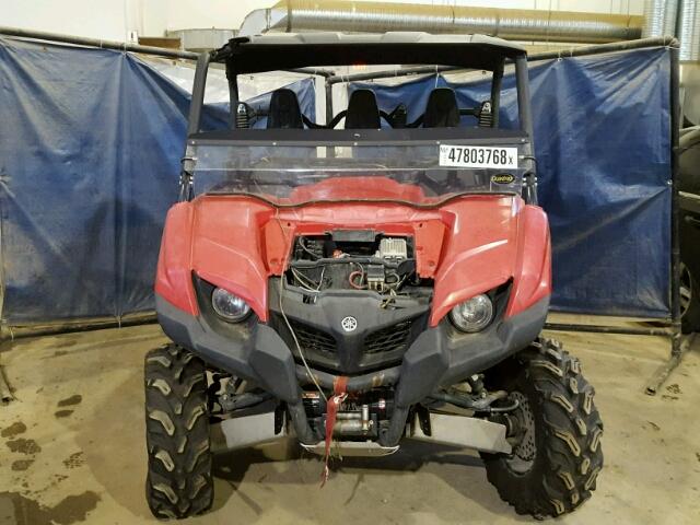 5Y4AM69W2EA300263 - 2014 YAMAHA YXM700 E RED photo 9