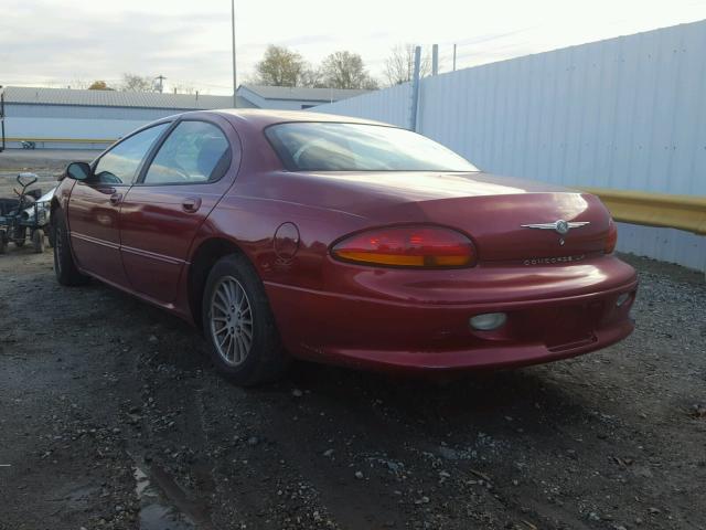 2C3HD46R52H127804 - 2002 CHRYSLER CONCORDE L RED photo 3