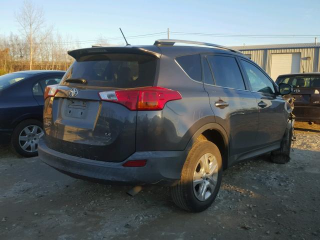 2T3BFREV9FW232391 - 2015 TOYOTA RAV4 LE GRAY photo 4