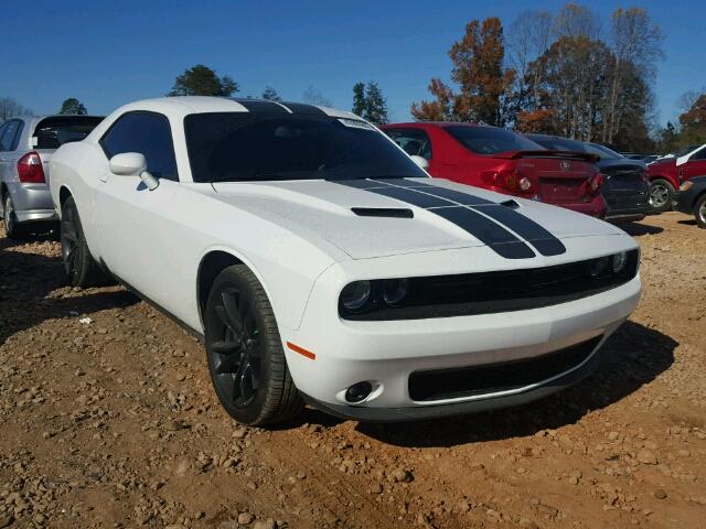 2C3CDZAG4HH519128 - 2017 DODGE CHALLENGER WHITE photo 1