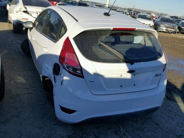 3FADP4EJ1EM241114 - 2014 FORD FIESTA SE WHITE photo 3