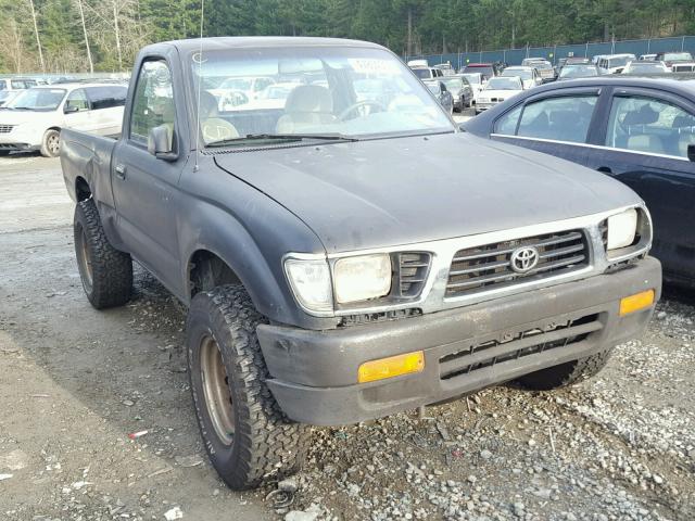 4TAPM62N8TZ191970 - 1996 TOYOTA TACOMA BLACK photo 1