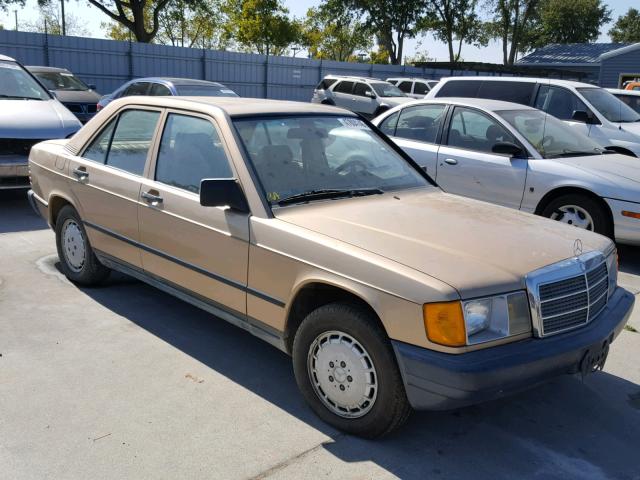 WDBDB22A6EA066372 - 1984 MERCEDES-BENZ 190 D 2.2 GOLD photo 1