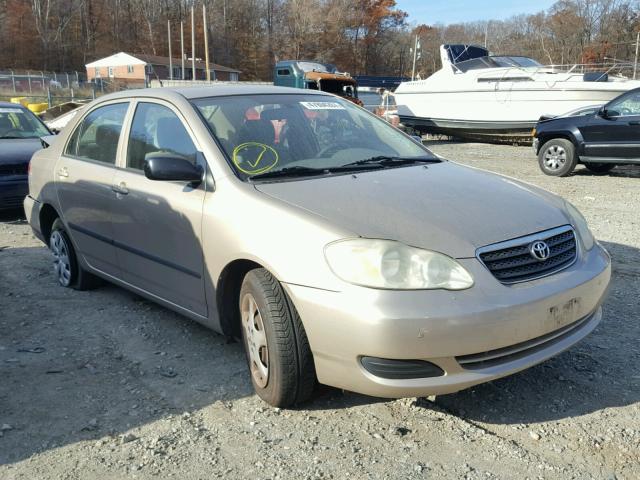 1NXBR32E45Z344208 - 2005 TOYOTA COROLLA CE GOLD photo 1