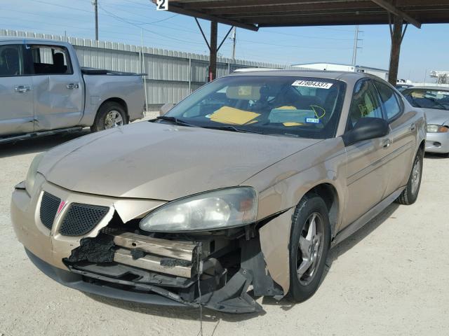 2G2WS522441203939 - 2004 PONTIAC GRAND PRIX GOLD photo 2