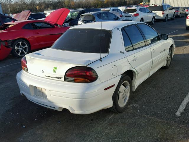 1G2NW52M8VC786688 - 1997 PONTIAC GRAND AM G WHITE photo 4