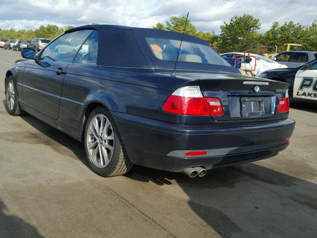 WBABW53475PL52801 - 2005 BMW 330 CI BLUE photo 3