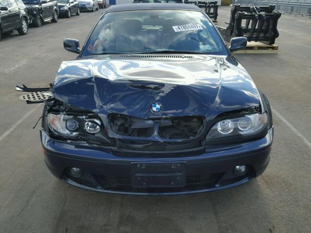 WBABW53475PL52801 - 2005 BMW 330 CI BLUE photo 9