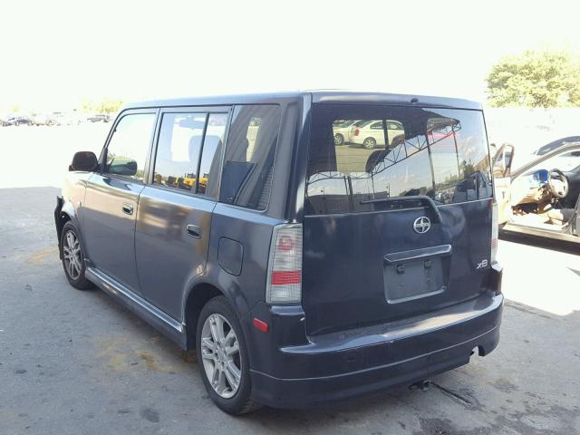 JTLKT324964082267 - 2006 TOYOTA SCION XB Azul foto 3