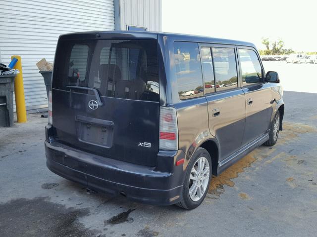 JTLKT324964082267 - 2006 TOYOTA SCION XB Azul foto 4