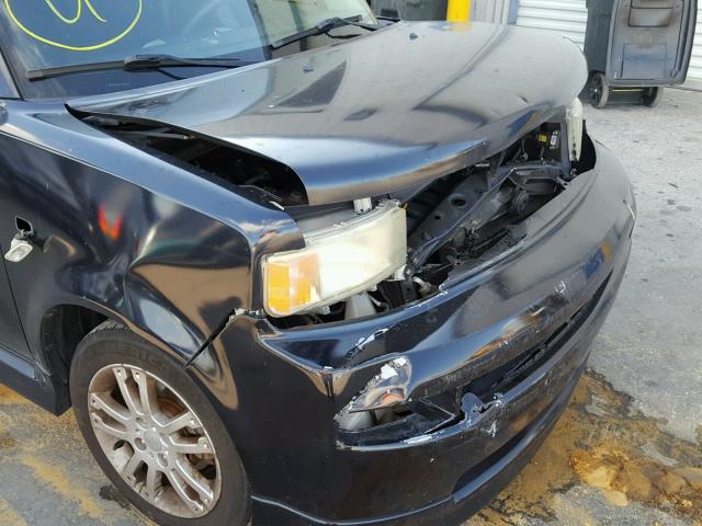 JTLKT324964082267 - 2006 TOYOTA SCION XB BLUE photo 9