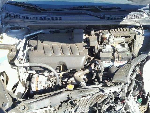 3N1AB6AP4AL664886 - 2010 NISSAN SENTRA 2.0 SILVER photo 7