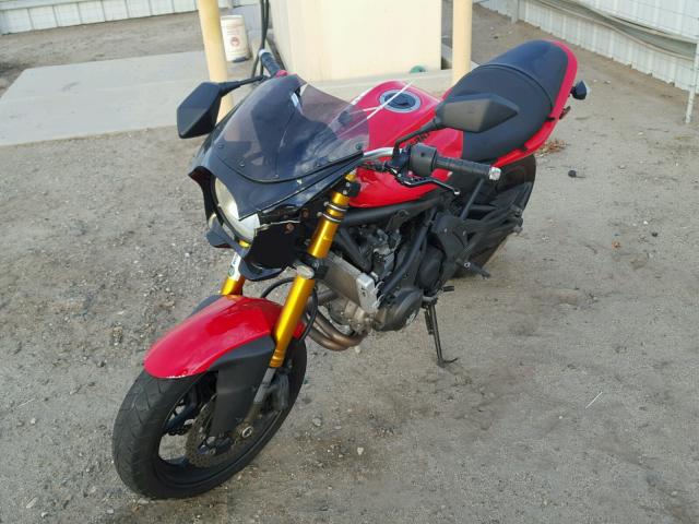 JKAEXEA168A036409 - 2008 KAWASAKI EX650 A RED photo 2