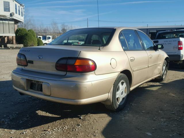 1G1NE52JX16172280 - 2001 CHEVROLET MALIBU LS TAN photo 4