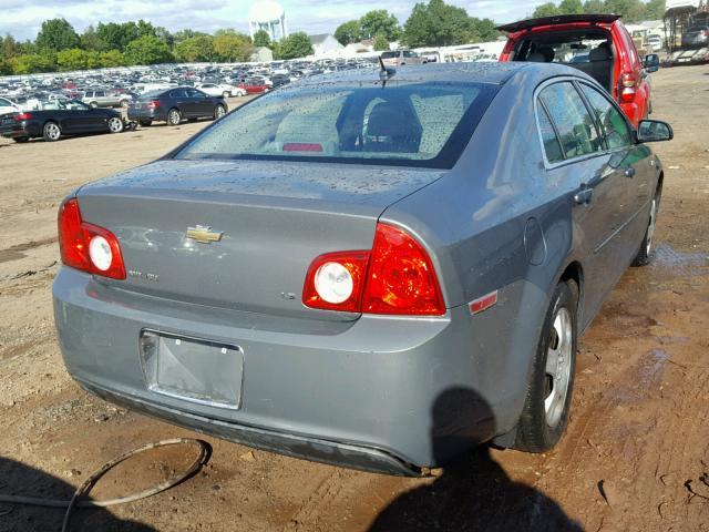 1G1ZG57B98F167157 - 2008 CHEVROLET MALIBU LS ნაცრისფერი ფოტო 4