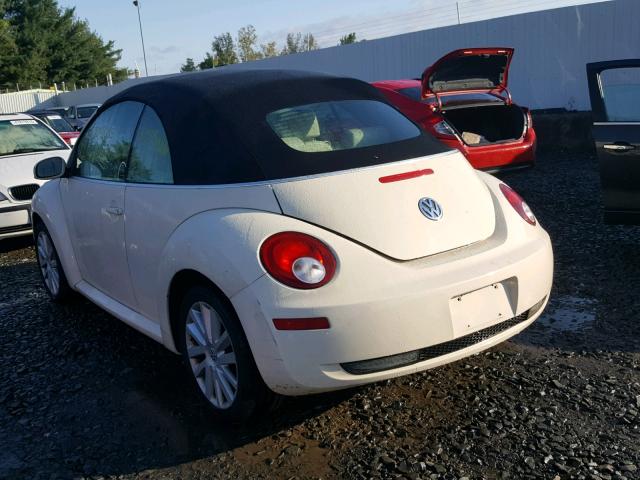 3VWRG31Y98M407653 - 2008 VOLKSWAGEN NEW BEETLE Krem foto 3