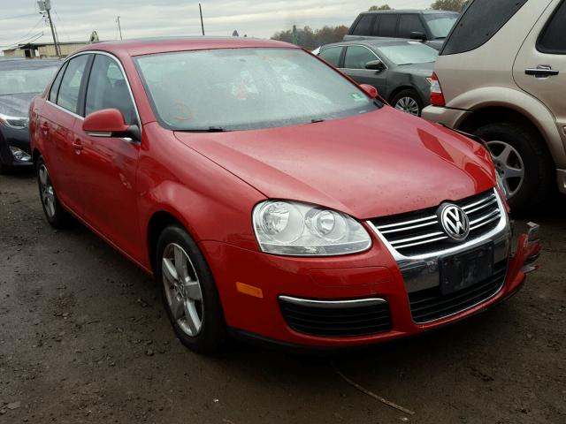 3VWRZ71K68M087589 - 2008 VOLKSWAGEN JETTA SE RED photo 1