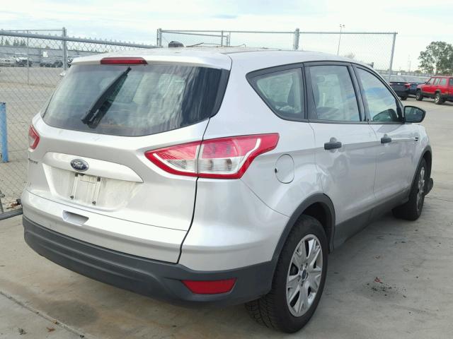 1FMCU0F78EUB99607 - 2014 FORD ESCAPE S SILVER photo 4