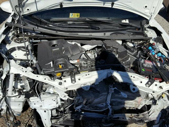 2T1BURHE1GC665071 - 2016 TOYOTA COROLLA L WHITE photo 7