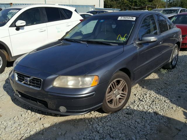 YV1RS592572626526 - 2007 VOLVO S60 2.5T GRAY photo 2