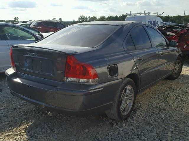 YV1RS592572626526 - 2007 VOLVO S60 2.5T GRAY photo 4