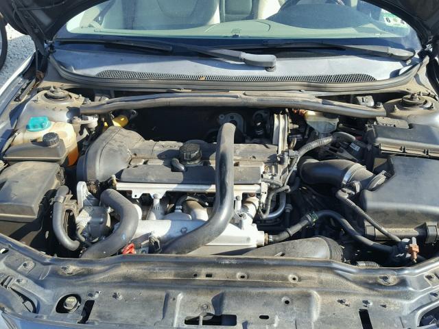 YV1RS592572626526 - 2007 VOLVO S60 2.5T GRAY photo 7
