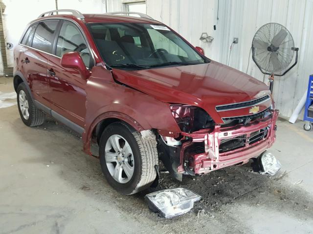 3GNAL2EK8ES546327 - 2014 CHEVROLET CAPTIVA LS RED photo 1