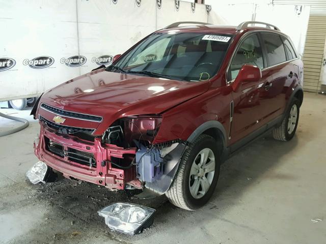 3GNAL2EK8ES546327 - 2014 CHEVROLET CAPTIVA LS RED photo 2