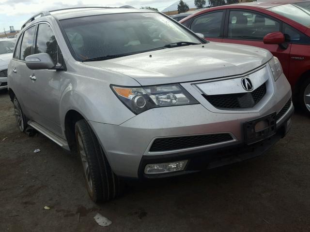 2HNYD2H78BH536255 - 2011 ACURA MDX ADVANC SILVER photo 1