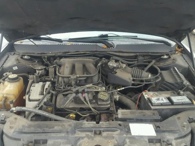 1FAFP53285A212300 - 2005 FORD TAURUS SE BLACK photo 7