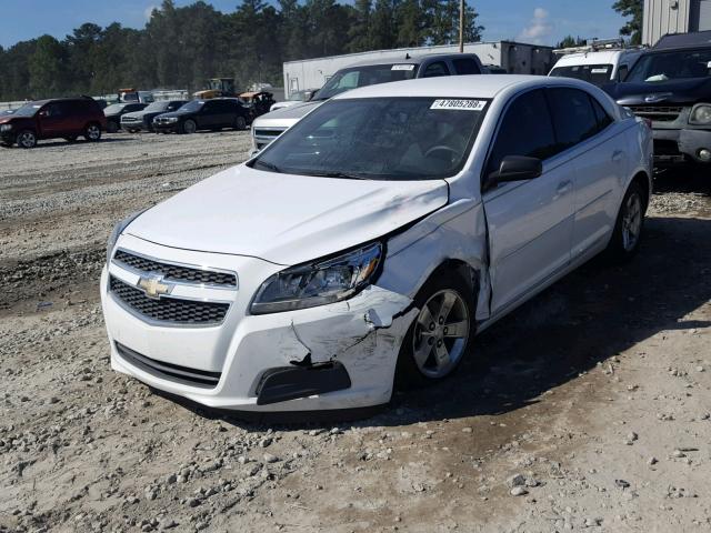 1G11B5SA1DF174110 - 2013 CHEVROLET MALIBU LS შავი ფოტო 2