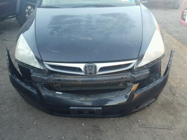 1HGCM56397A048571 - 2007 HONDA ACCORD SE BLACK photo 7