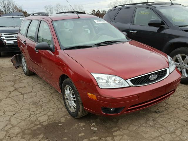 1FAFP36N45W196092 - 2005 FORD FOCUS ZXW RED photo 1