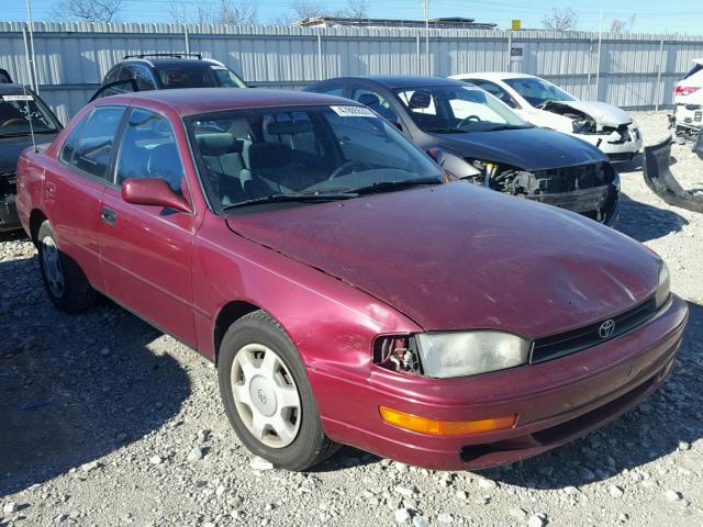 4T1VK12E0NU001109 - 1992 TOYOTA CAMRY LE MAROON photo 1