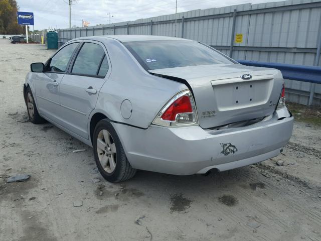 3FAHP071X6R238403 - 2006 FORD FUSION SE SILVER photo 3