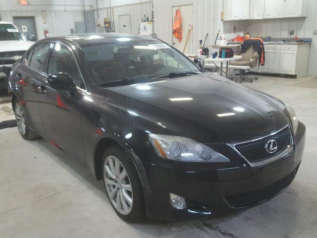 JTHCK262772017368 - 2007 LEXUS IS 250 BLACK photo 1