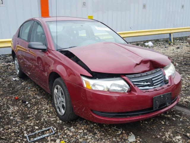 1G8AJ52F25Z115440 - 2005 SATURN ION LEVEL MAROON photo 1