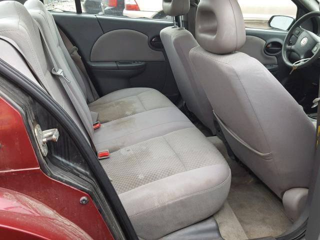 1G8AJ52F25Z115440 - 2005 SATURN ION LEVEL MAROON photo 6